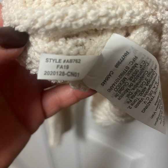 Madewell Montford Fringe Pullover Sweater. Small - Picture 8 of 10